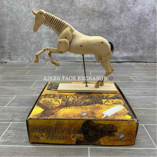 Wooden Renaissance Horse Decor