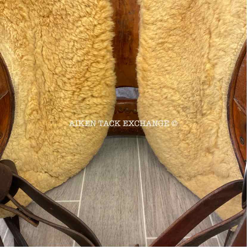 **SOLD** Craig Johnson Bob Moline Oxbow Saddlery Reining Western Saddle, 16.5" Seat, PerformFlex Wide Tree - Full QH Bars