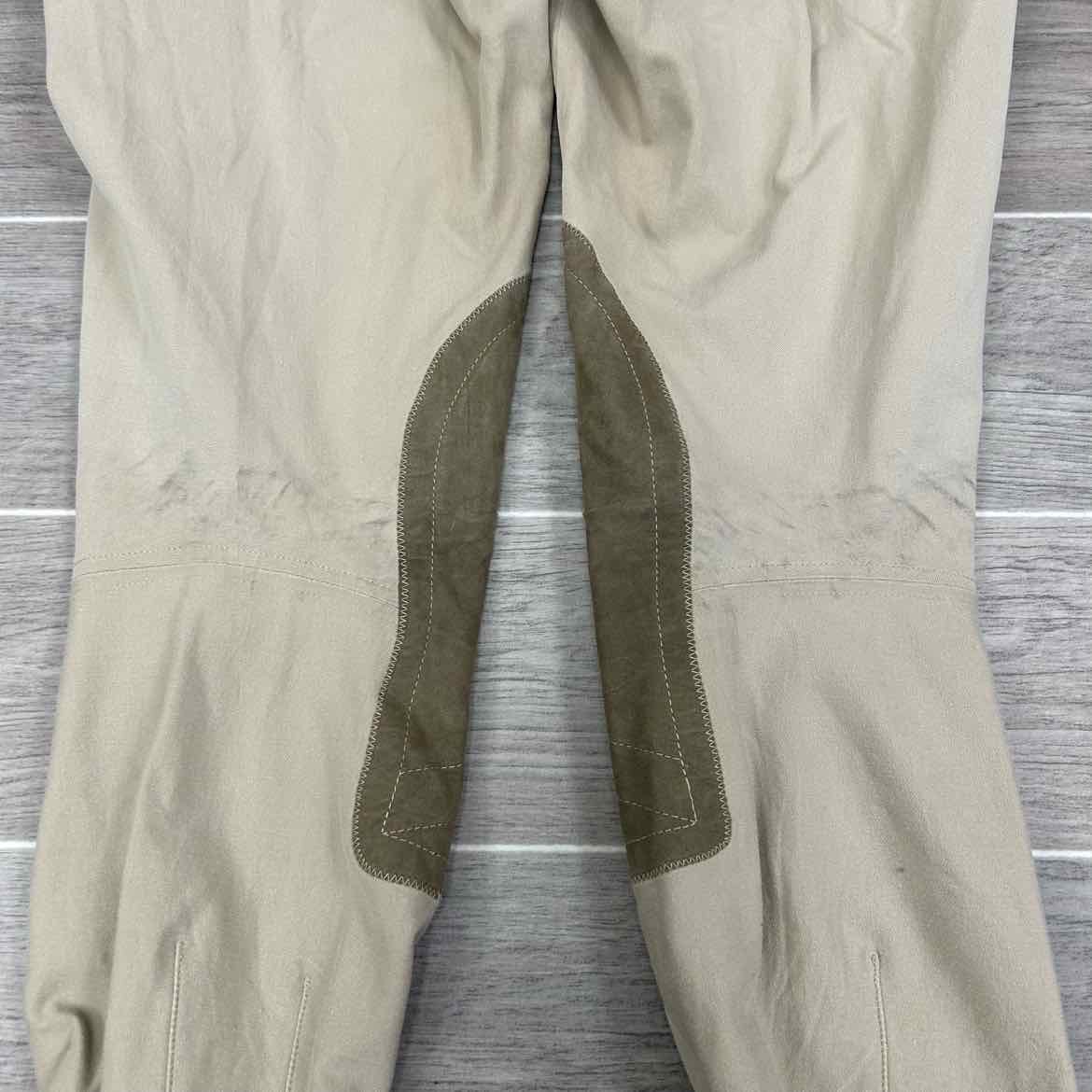 Tailored Sportsman "The T.S." Knee Patch Breeches, Size 30 L