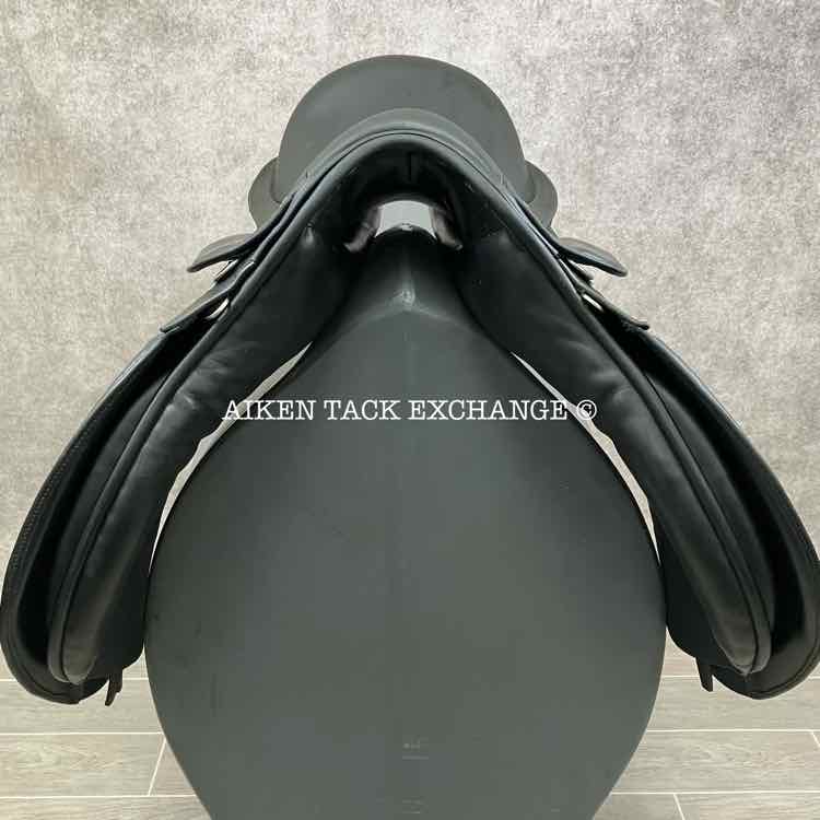 Jeffries Falcon Event All Purpose Saddle, 16.5" Seat, Wide Tree, Wool Flocked Panels