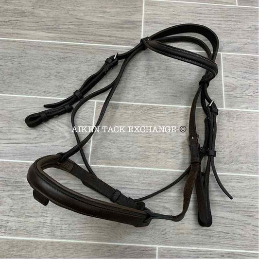 Plain Raised Bridle, Missing Flash, No Reins, Size Full