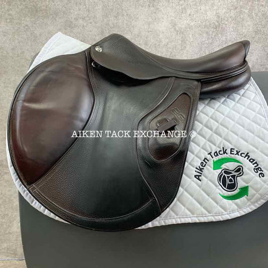 2017 CWD SE30 2GS Close Contact Jump Saddle, 18" Seat - S3, 4L Flap, Dynamik Flex Tree - Medium, Foam Panels