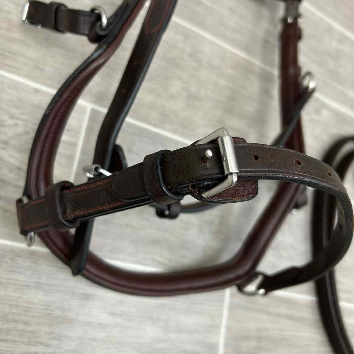 Horseware Rambo Micklem Bridle with Rubber Reins, Size Full