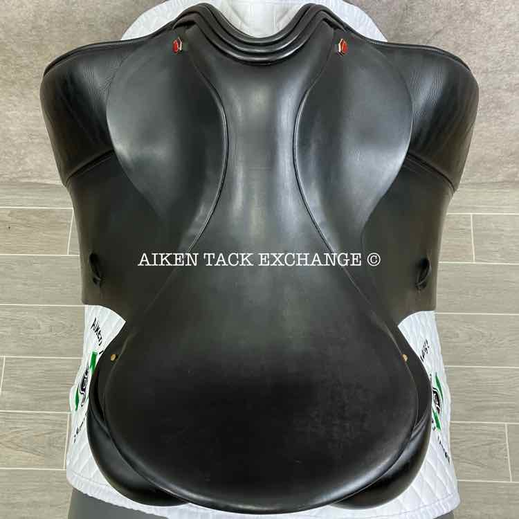 2008 Albion SLK Dressage Saddle, 17.5" Seat, Medium Tree, Wool Flocked Panels