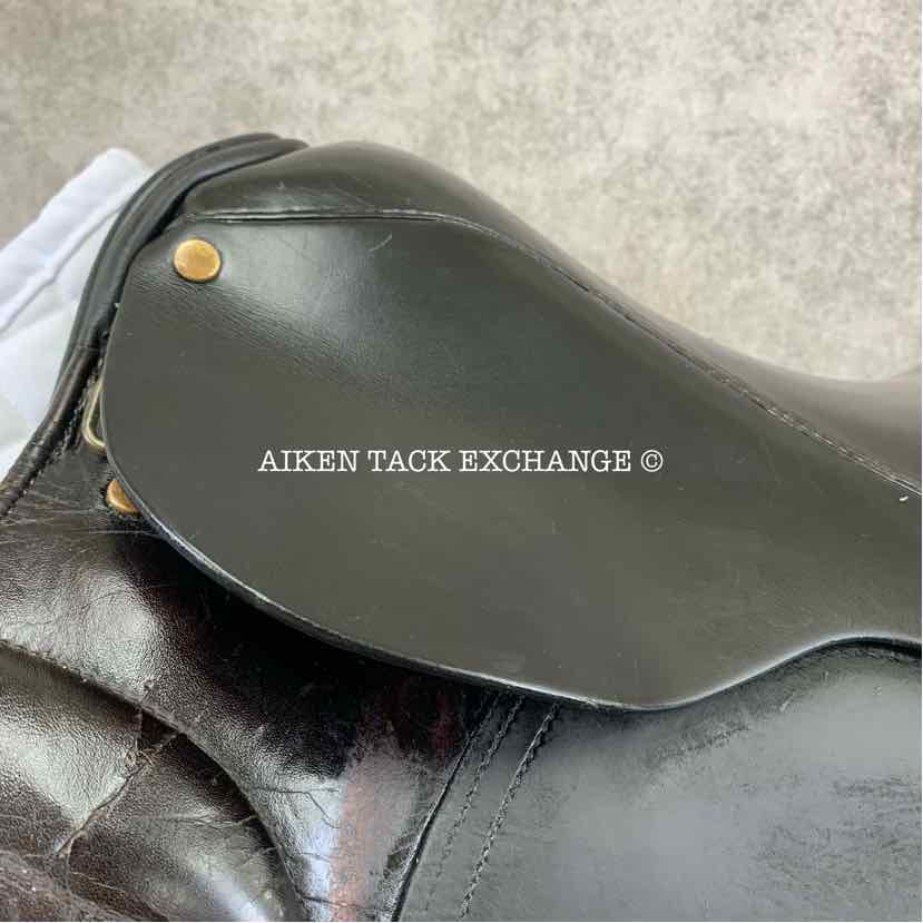 **SOLD** Albion Original Comfort Dressage Saddle, 17.5" Seat, Medium Wide Tree, Wool Flocked Panels