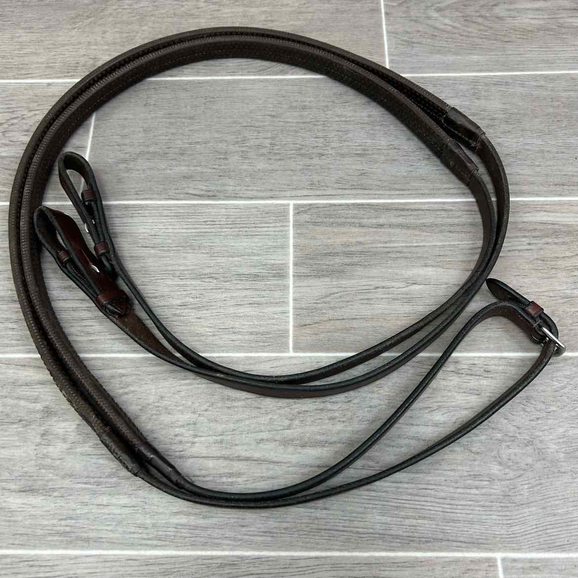 KL Select Rubber Reins, 62" (Rubber Has Blemishes)