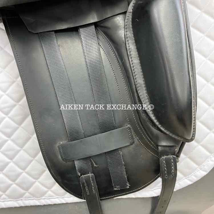 2008 Albion SLK Dressage Saddle, 17.5" Seat, Medium Tree, Wool Flocked Panels