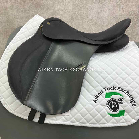 Wintec All Purpose Saddle, 16.5" Seat, Medium Wide Tree, Wool Flocked Panels