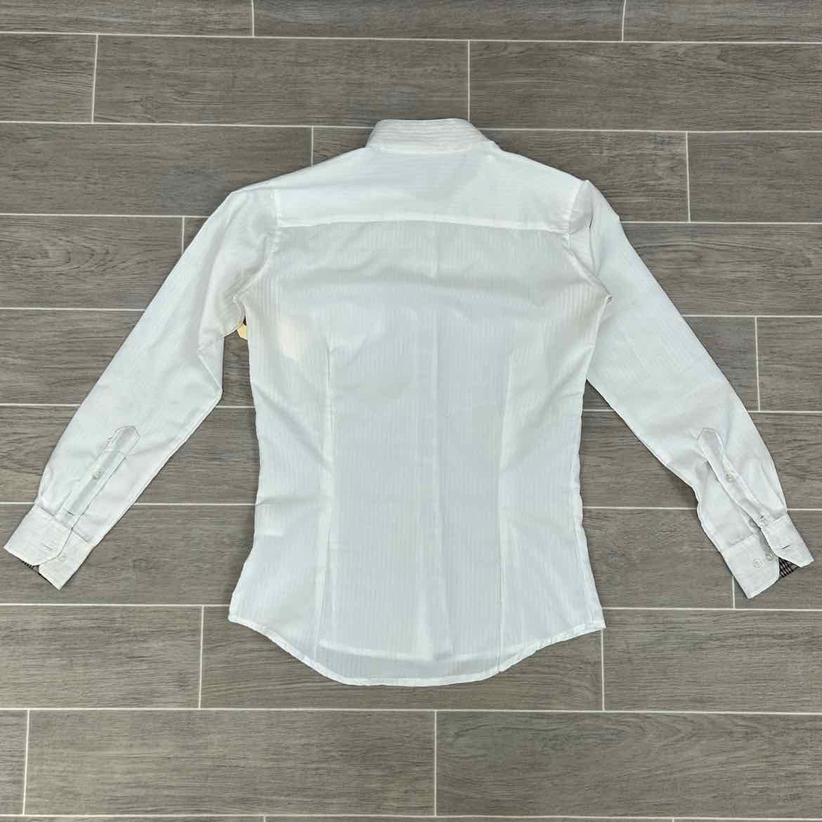 Equine Couture 5/A Baker Long Sleeve Show Shirt, Size X-Small