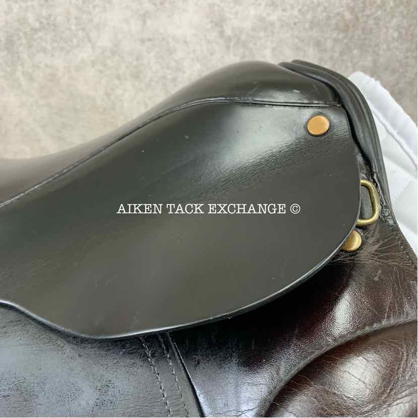 **SOLD** Albion Original Comfort Dressage Saddle, 17.5" Seat, Medium Wide Tree, Wool Flocked Panels