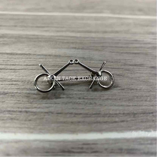 Horse Bit Stock Tie Pin