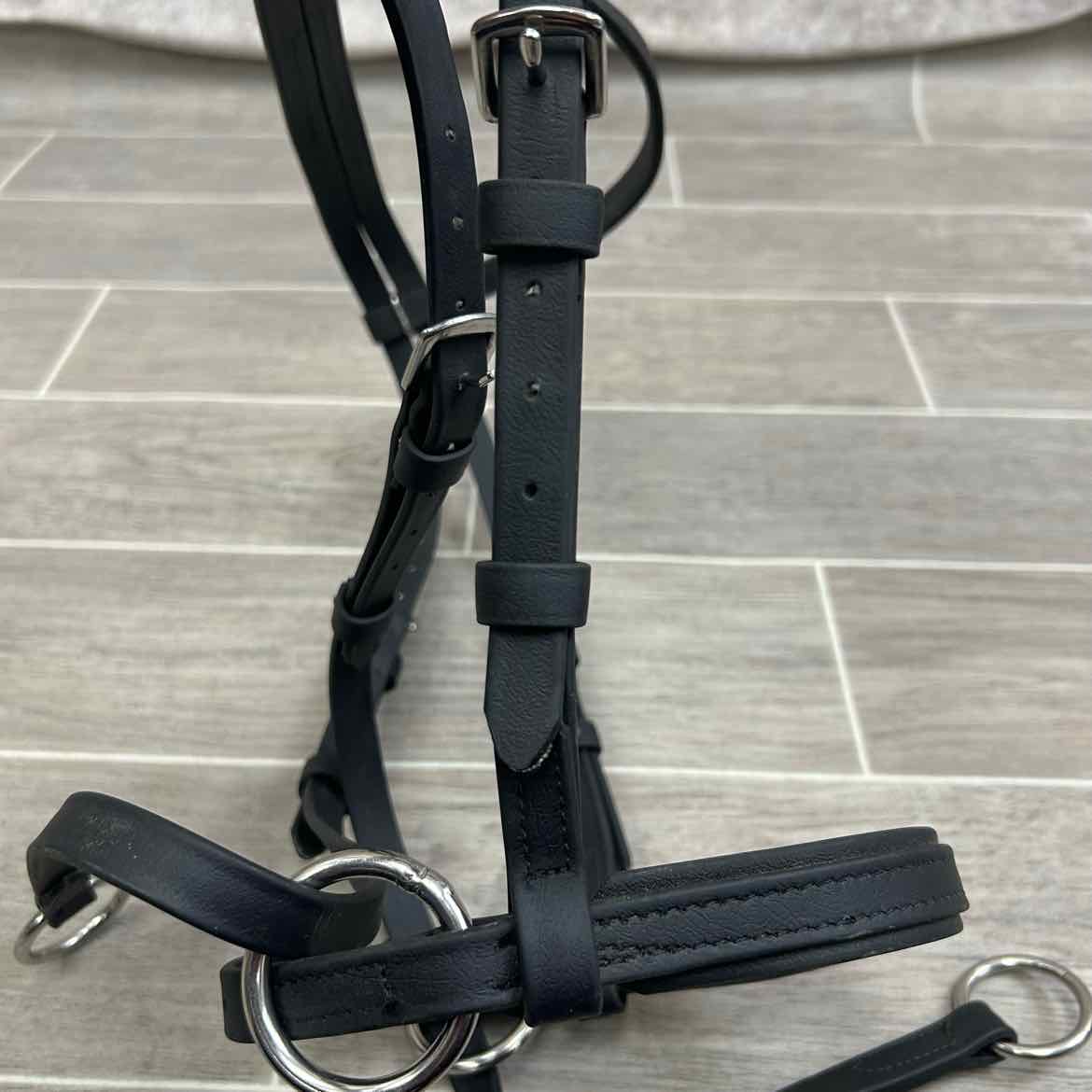 Biothane Side Pull, Black, No Reins