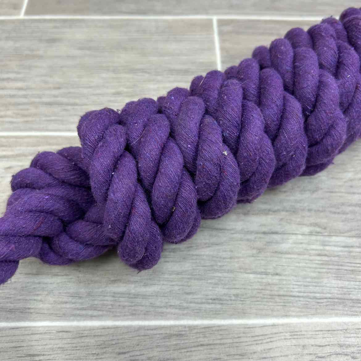 Cotton Lead Rope with Brass Snap