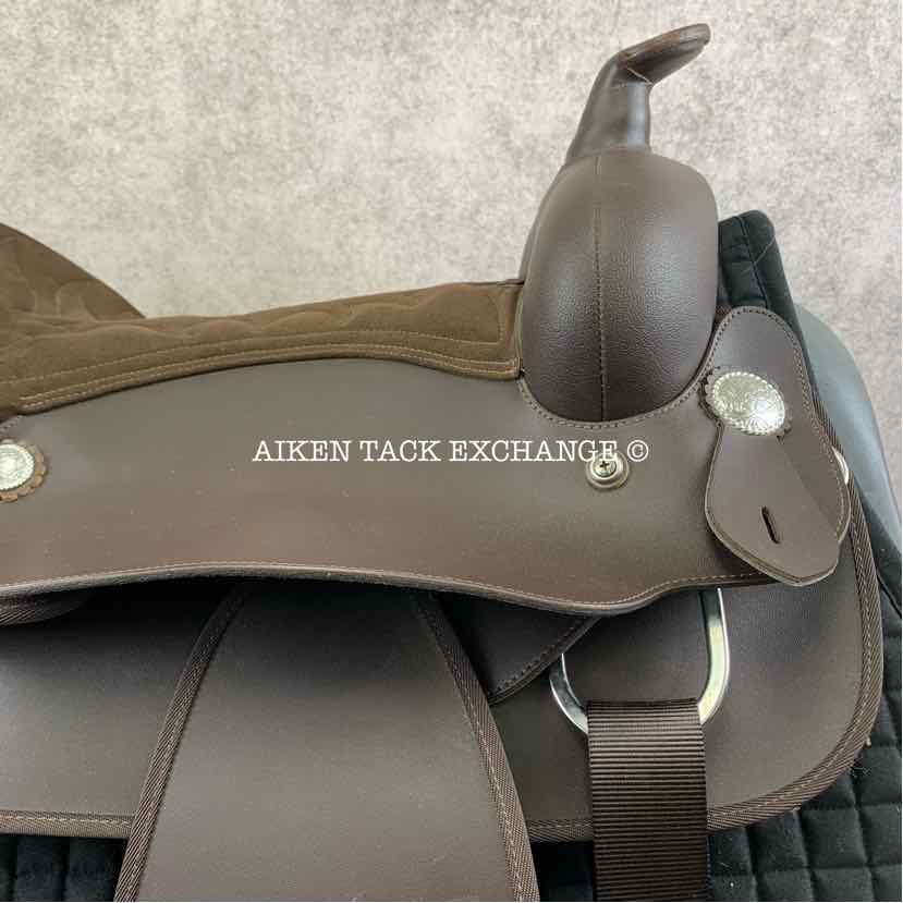 **SOLD** Wintec Western Saddle, 17" Seat, Wide Tree - Full QH Bars