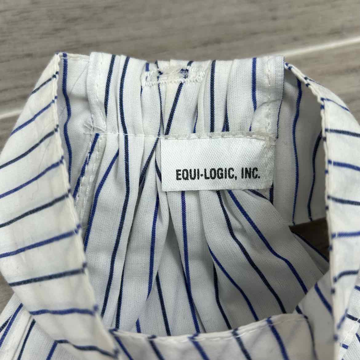 Equi-Logic Ruffled Pre Tied Stock Tie