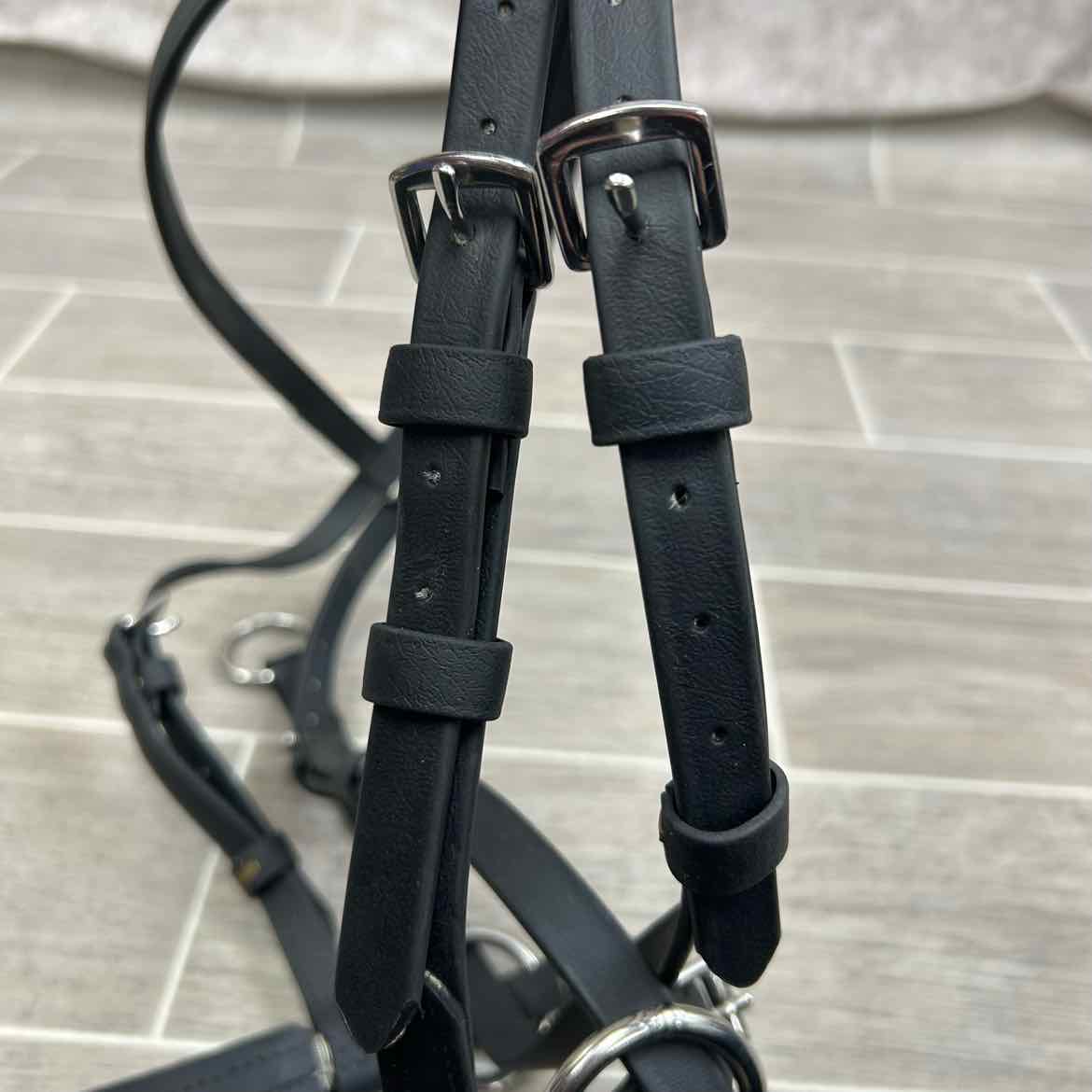 Biothane Side Pull, Black, No Reins