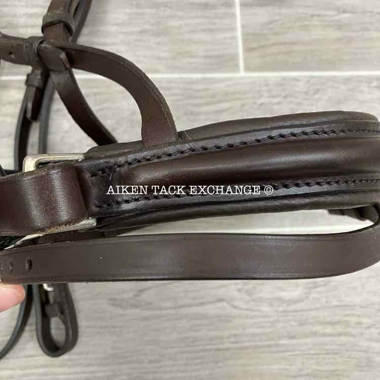 Stubben Leitrim Bridle with Crank Flash Noseband, Brown, Size Full