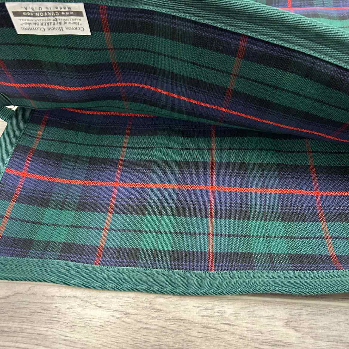 5/A Baker Original Stable Blanket, Tartan,  80"