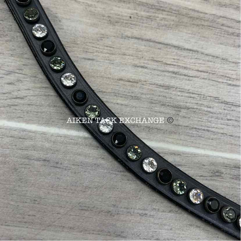 Curved Bling Browband 15"