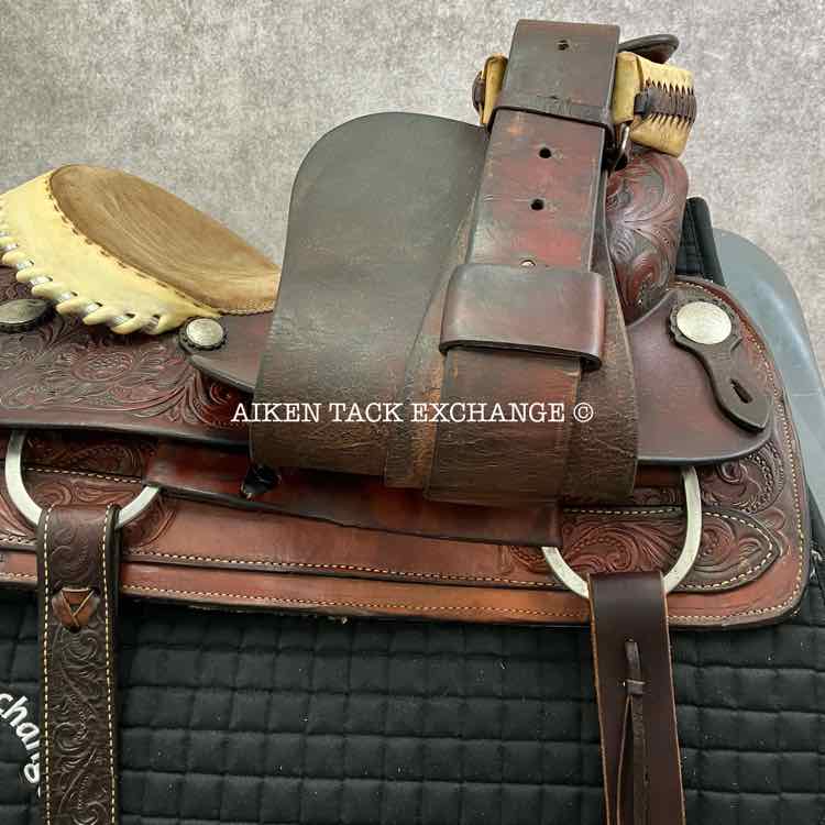 Billy Cook 341 Western Saddle, 16" Seat, Wide Tree - Full QH Bars