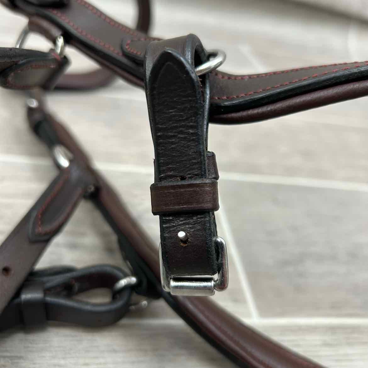 Horseware Rambo Micklem Bridle with Rubber Reins, Size Full