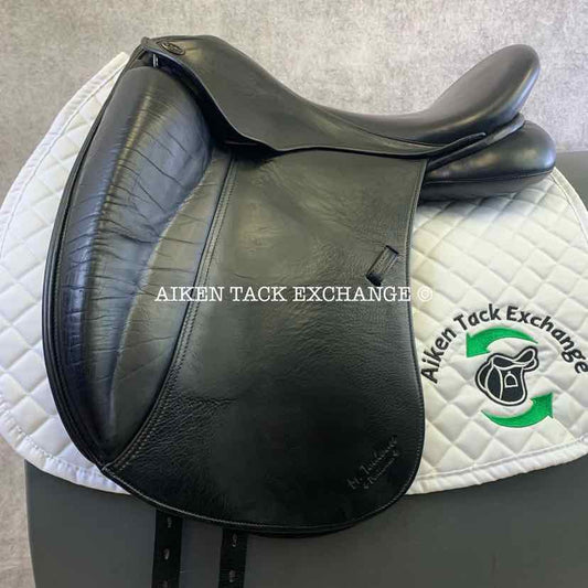 2012 Marcel Toulouse Marianne Platinum Genesis Dressage Saddle, 17.5" Seat, Adjustable Tree, Wool Flocked Panels