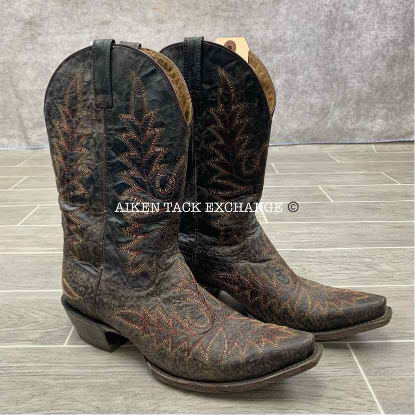 Ariat Brooklyn Coffee Western Boots, Size 11