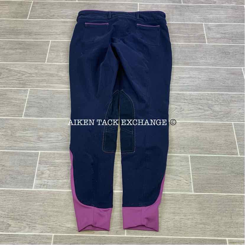 Dover Saddlery Knee Patch Breeches, Size 28