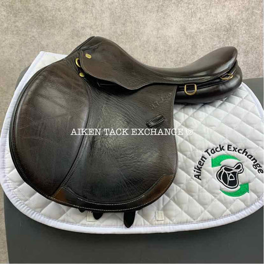 **On Trial** Marcel Toulouse Annice Close Contact Jump Saddle, 16.5" Seat, Medium Wide/Wide Tree, Foam Panels