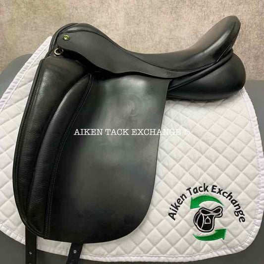 2013 Hulsebos DR CC Dressage Saddle, 18" Seat, Medium Tree, Wool Flocked Panels