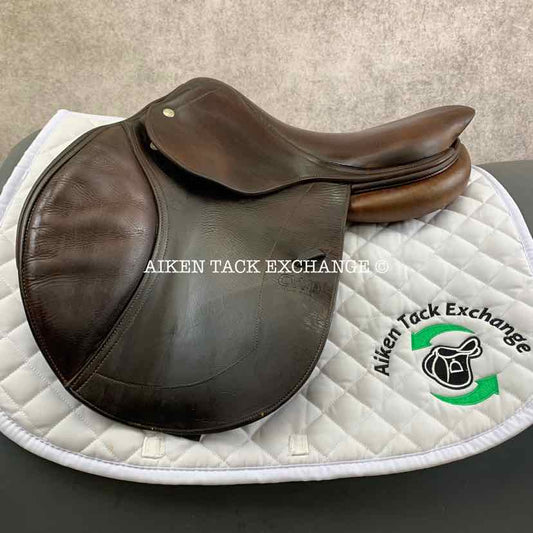 2007 CWD SE01 Close Contact Jump Saddle 16.5" Seat, 0L Flap, Medium Tree, Foam Panels, Full Buffalo Leather