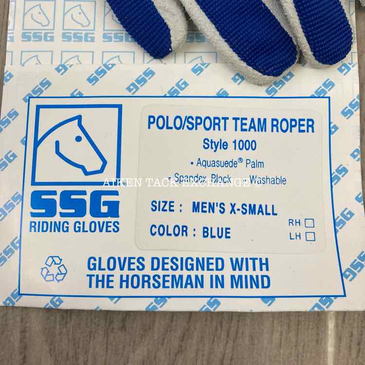 SSG Polo/Sport Team Roper Gloves, Men's XS