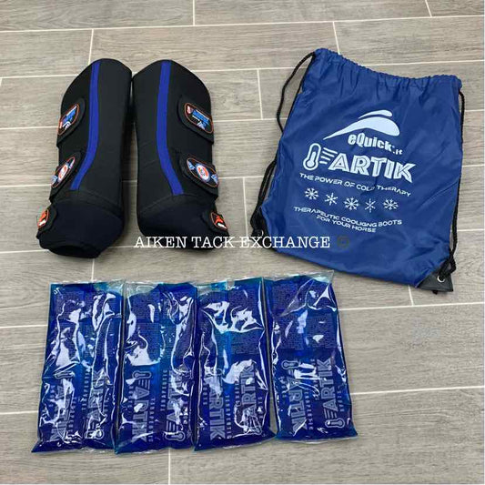 eQuick eArtik Cooling Therapy Boots, Includes 4 Ice Packs