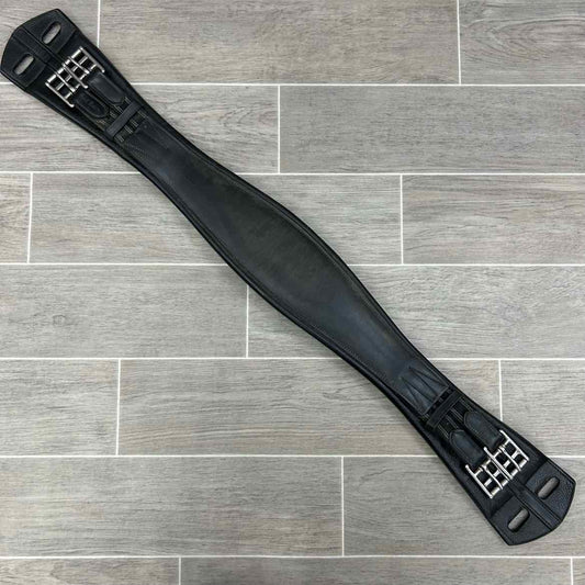 KL Select Red Barn Smart Contour Dressage Girth, Black, 30"