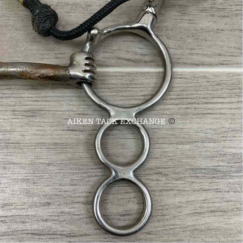 Myler 3 Ring Combination Bit with Low Port Comfort Snaffle MB 04