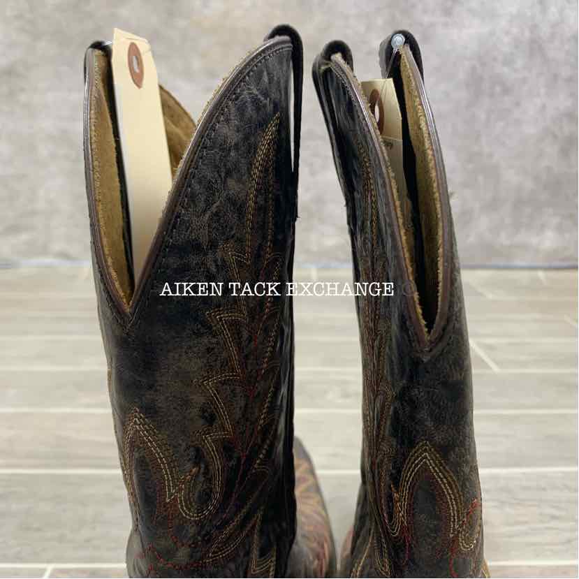 Ariat Brooklyn Coffee Western Boots, Size 11