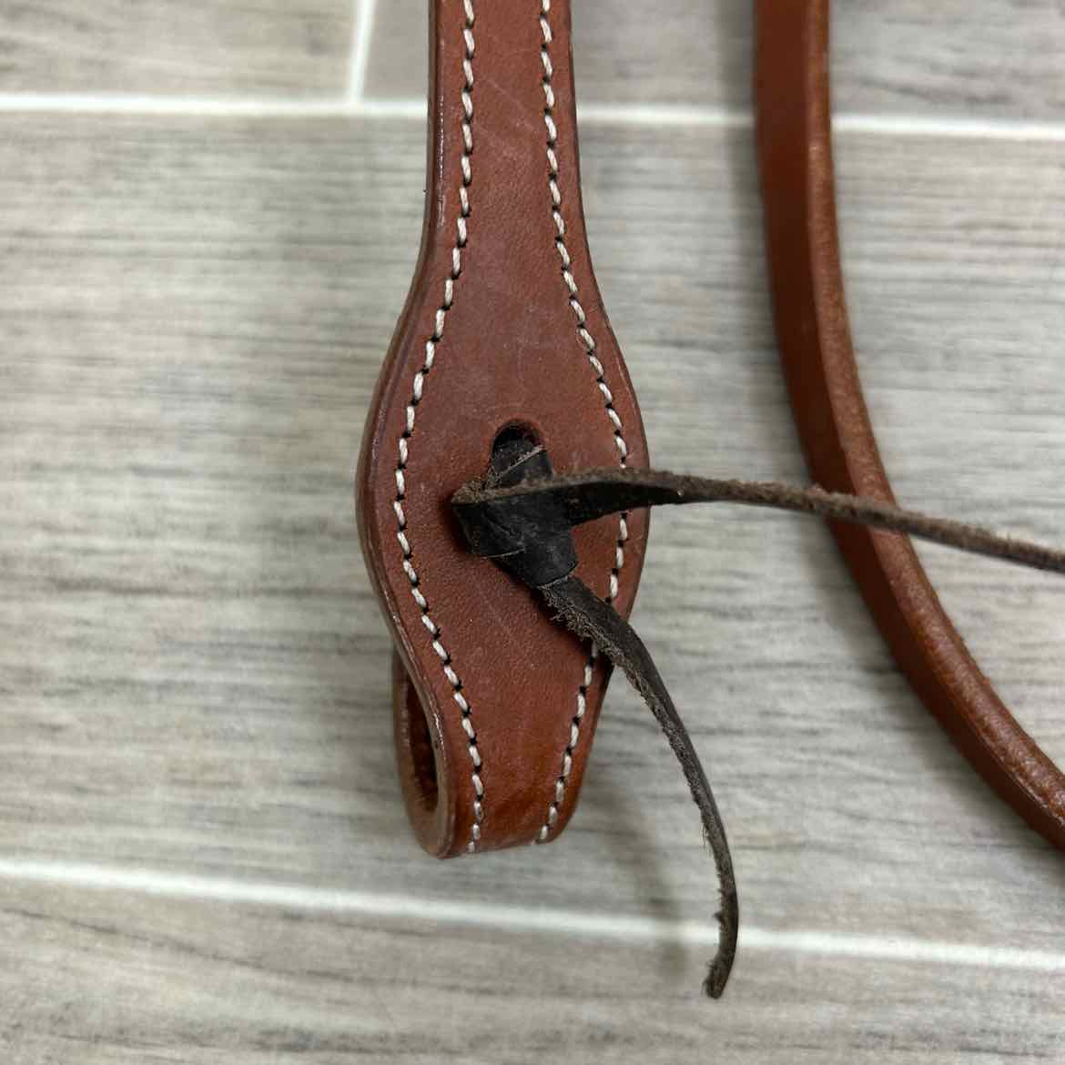 Leather Browband Headstall, No Reins