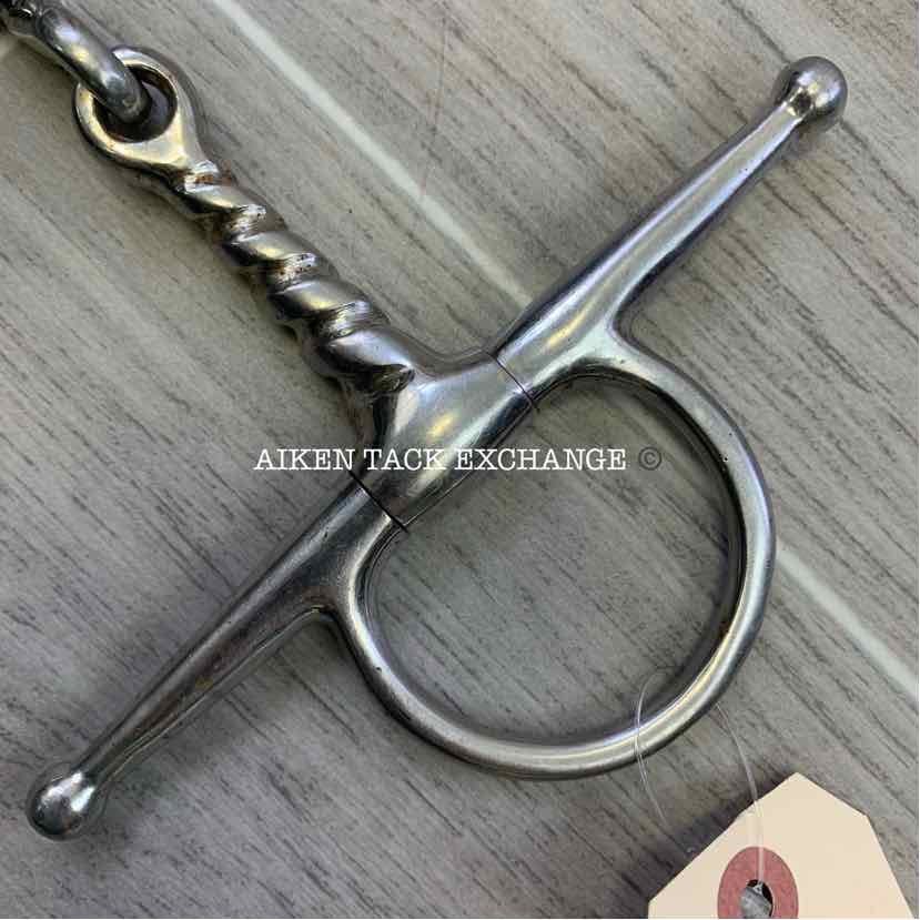 Single Joint Corkscrew Full Cheek Bit 4.75"