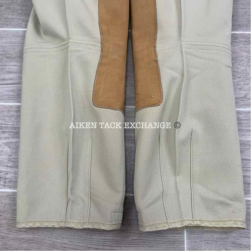 Deals Women’s Size 28 Grey Tailored Sportsman Knee Patch Horseback Riding Breeches.