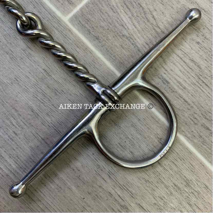 Dublin Single Joint Twisted Wire Full Cheek Bit 5"