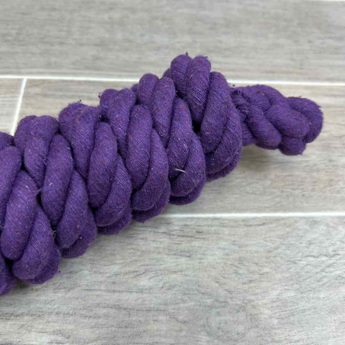 Cotton Lead Rope with Brass Snap