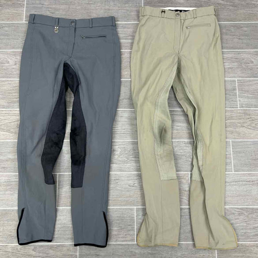 BARGAIN BUNDLE: 2 Pair Pikeur Full Seat Breeches, Size 28 R & L