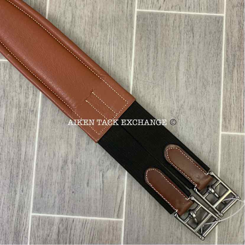 Red Barn by KL Select Pace Perfect Contour Long Girth, 46", Brown Leather