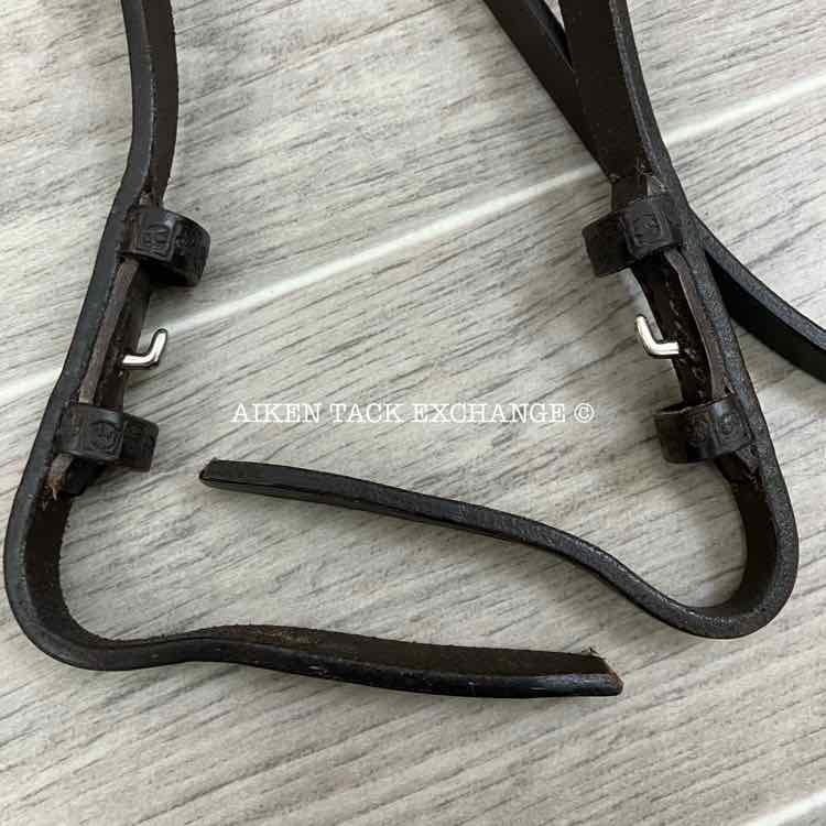 Stubben Leitrim Bridle with Crank Flash Noseband, Brown, Size Full