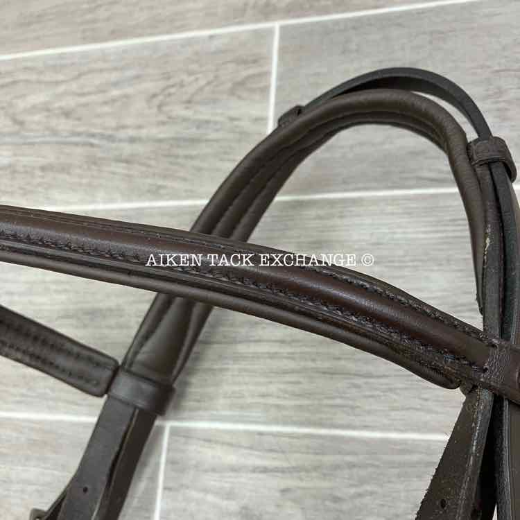 Stubben Leitrim Bridle with Crank Flash Noseband, Brown, Size Full