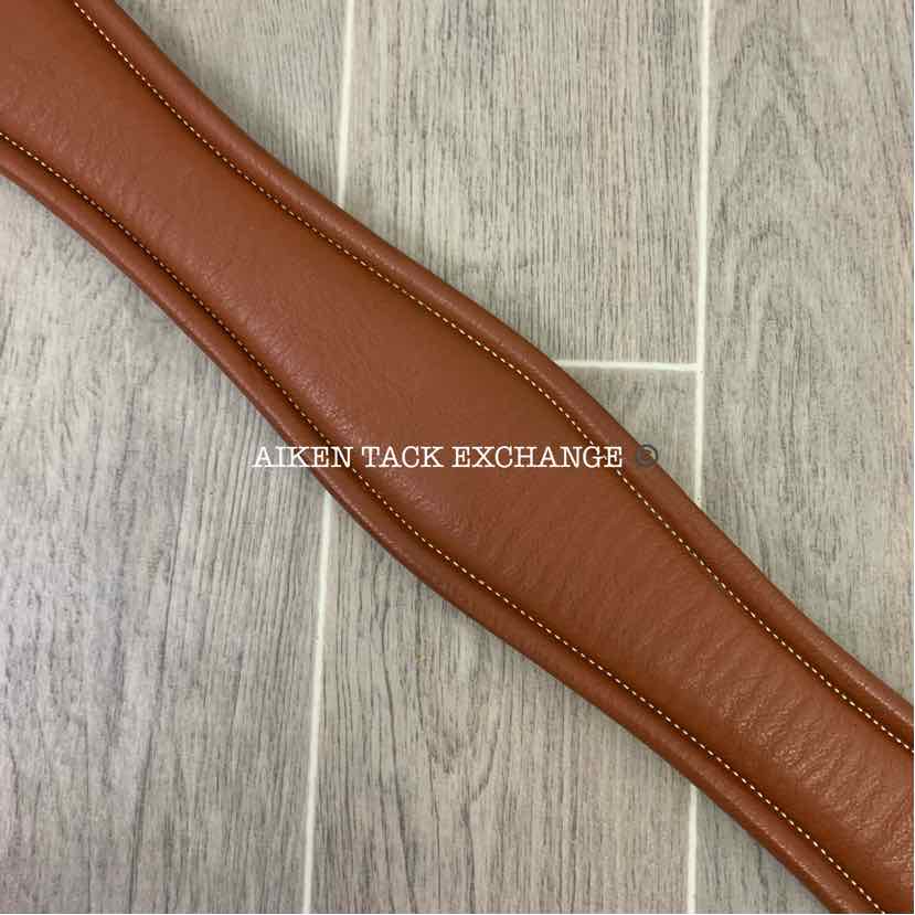 Red Barn by KL Select Pace Perfect Contour Long Girth, 46", Brown Leather