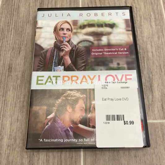 Eat Pray Love DVD