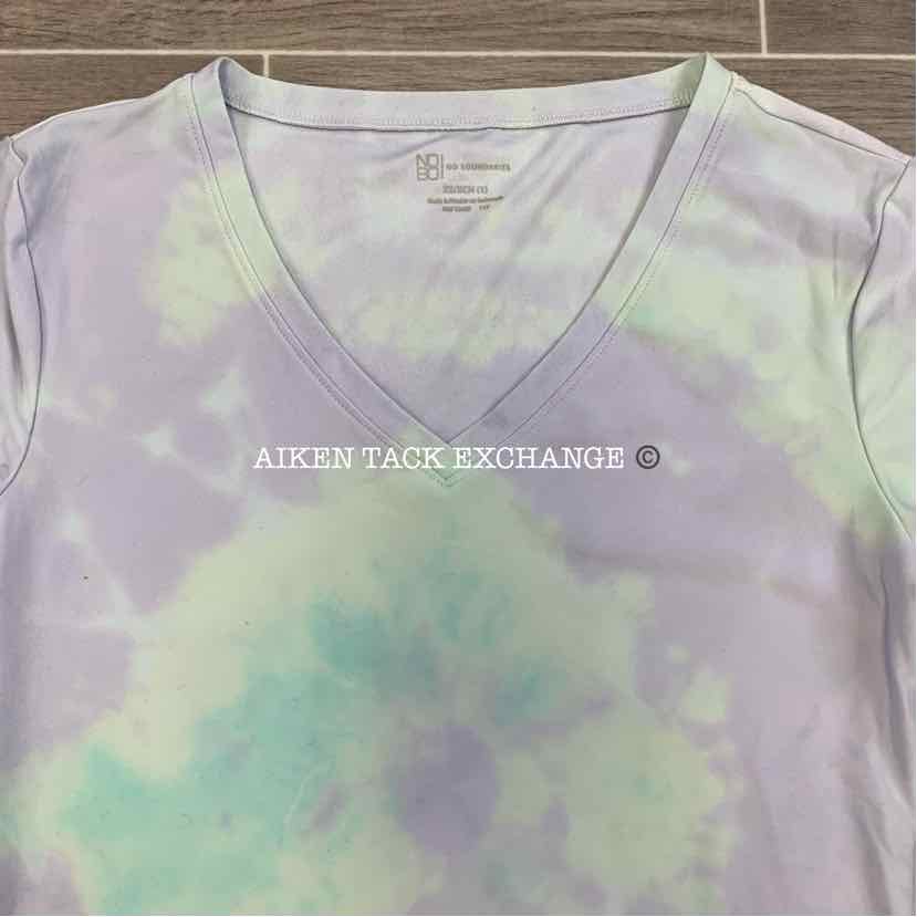 Tye Dye Short Sleeve Athletic Shirt, XSmall