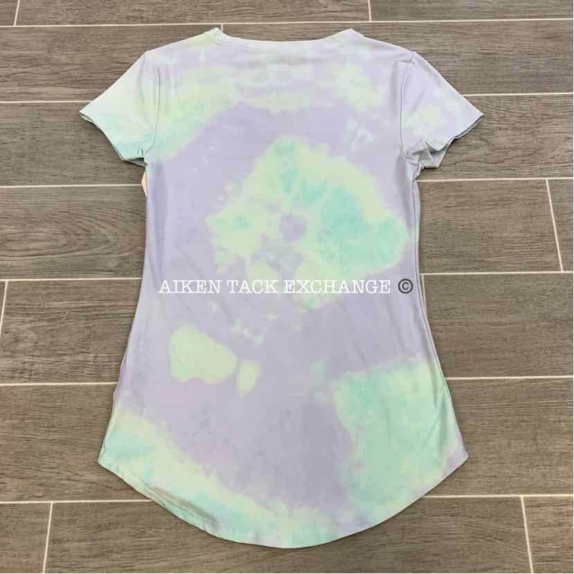 Tye Dye Short Sleeve Athletic Shirt, XSmall