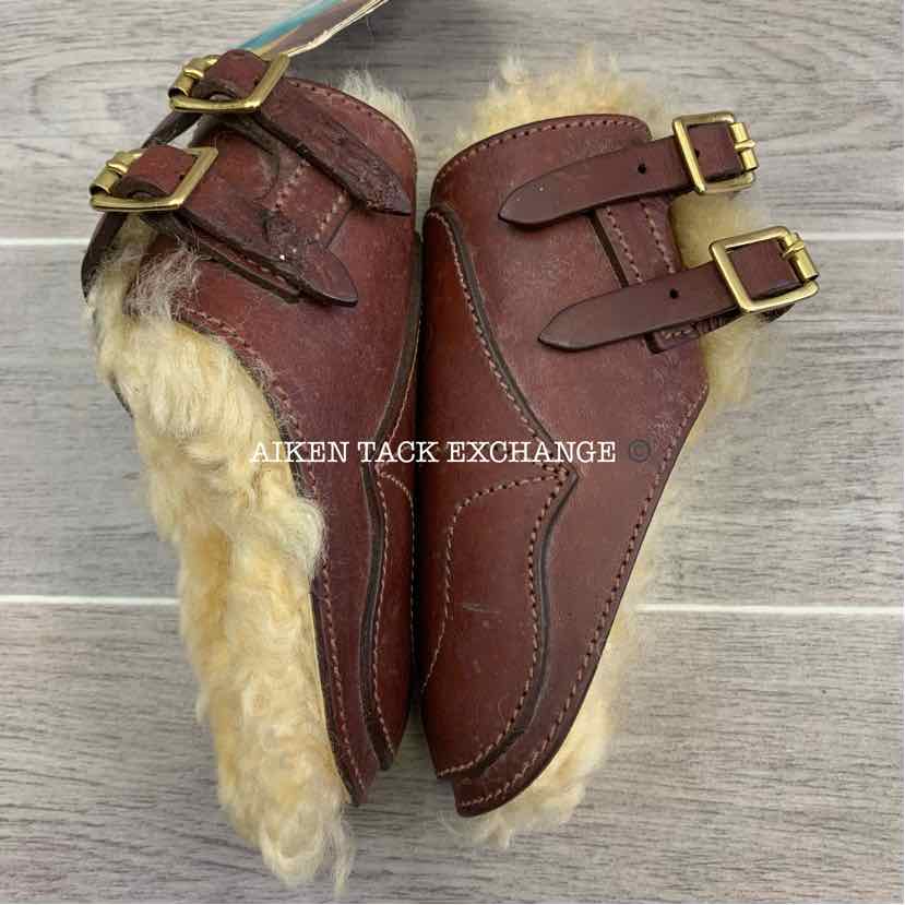 Sheepskin lined 2024 ankle boots